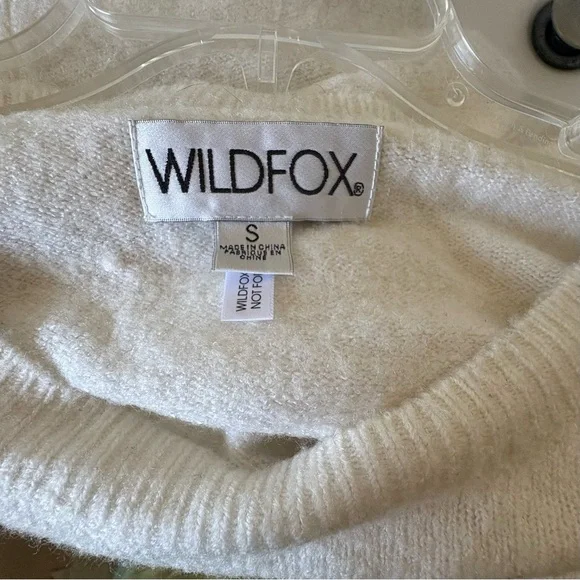 Wildfox Ace Of Hearts Sweater, Sz Small - Picture 4 of 7